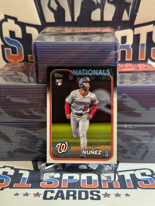 2024 Topps Update Nasim Nunez Rookie #US267