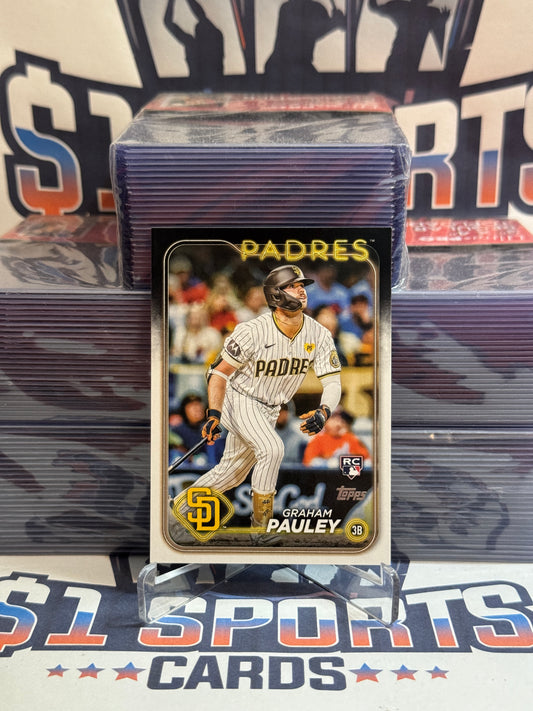 2024 Topps Update Graham Pauley Rookie #US84
