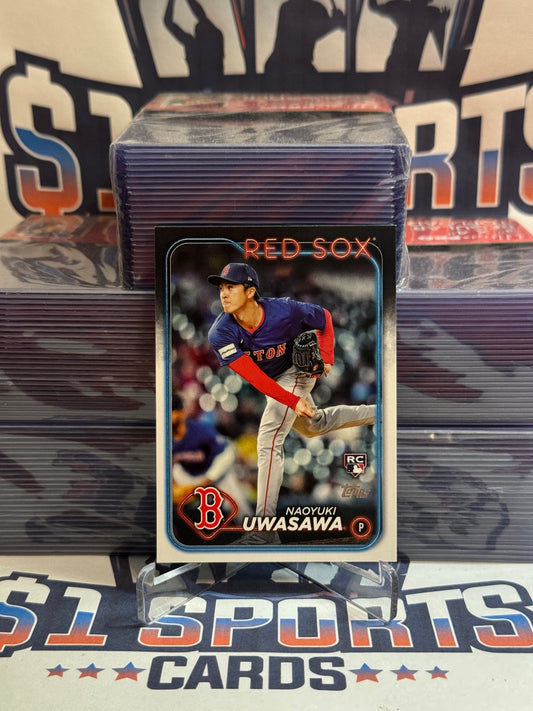 2024 Topps Update Naoyuki Uwasawa Rookie #US268