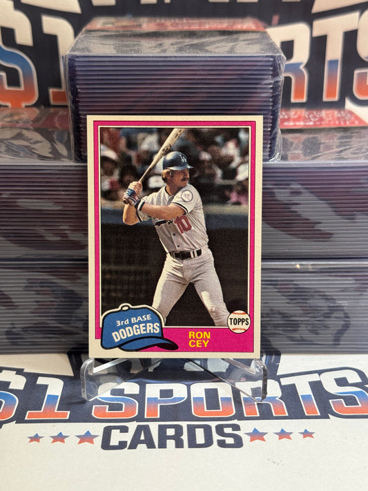 1981 Topps Ron Cey #260