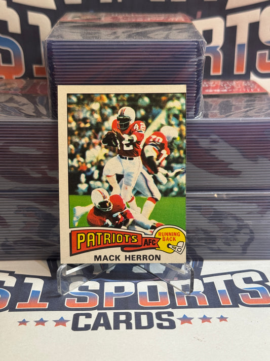 1975 Topps Mack Herron #381
