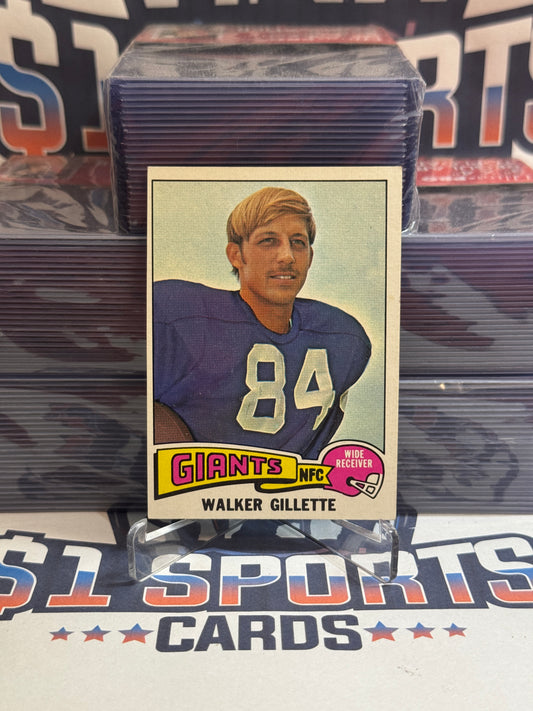 1975 Topps Walker Gillette #336