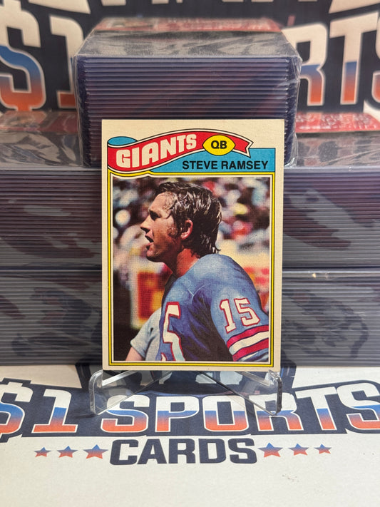 1977 Topps Steve Ramsey #473