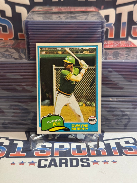 1981 Topps Dwayne Murphy #341