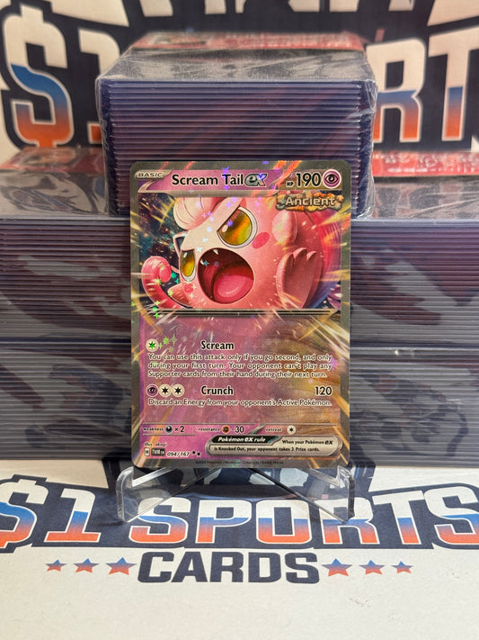 Pokemon TCG: Twilight Masquerade - Scream Tail EX (Double Rare) #94