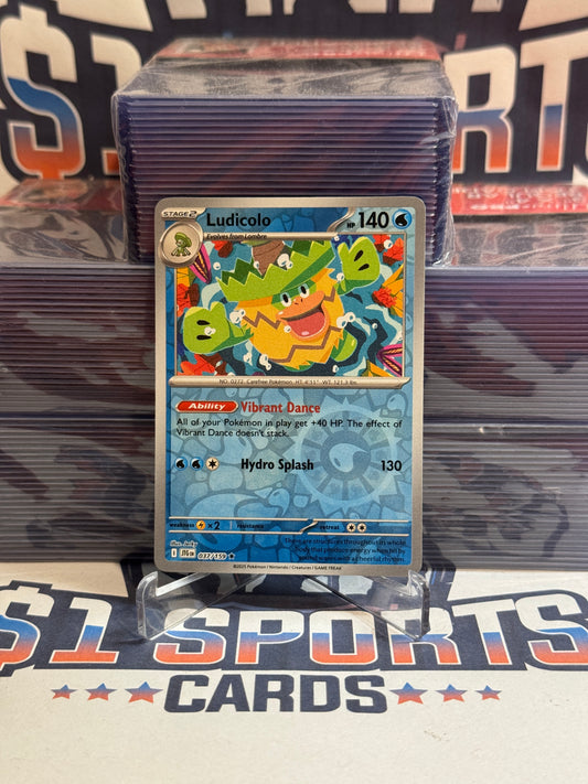 Pokemon TCG: Journey Together - Ludicolo (Reverse Holo, Rare) #37