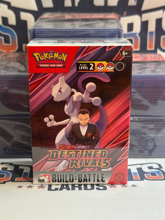 Pokemon TCG: Sealed Destined Rivals Build & Battle Box