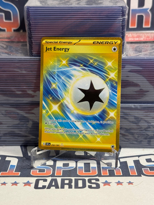Pokemon TCG: Surging Sparks - Jet Energy (Hyper Rare) #252