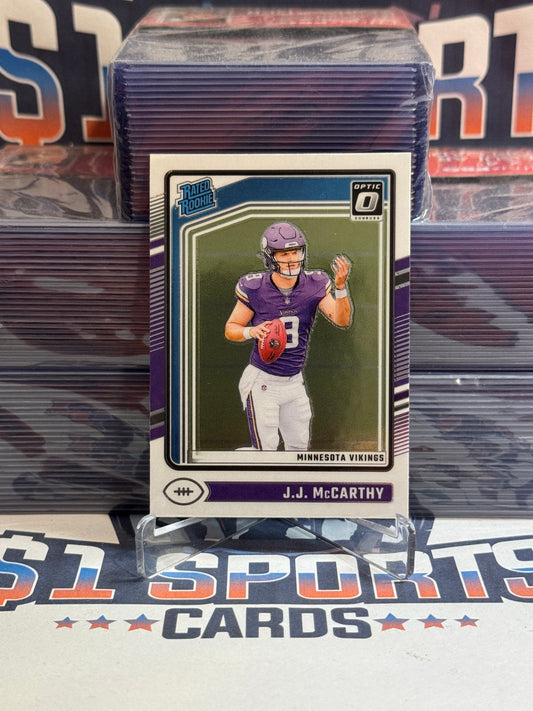 2024 Donruss Optic (Rated Rookie) J.J. McCarthy #235