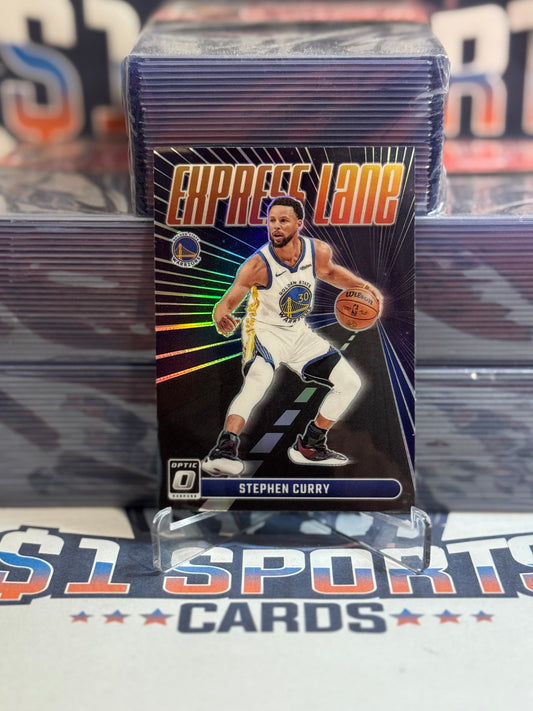 2023 Donruss Optic (Purple Prizm, Express Lane) Stephen Curry #25