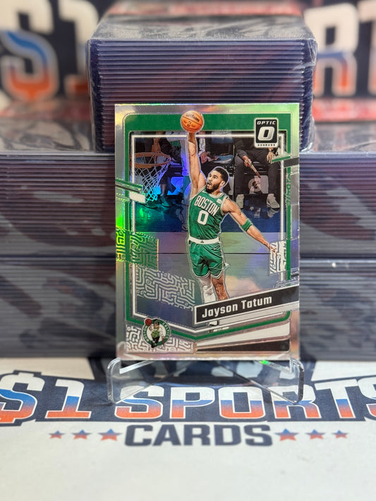 2023 Donruss Optic (Holo Prizm) Jayson Tatum #140