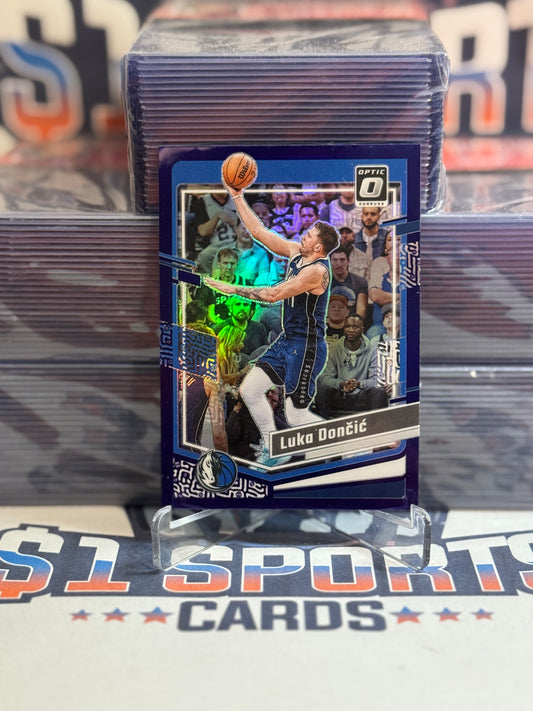 2023 Donruss Optic (Purple Prizm) Luka Doncic #67