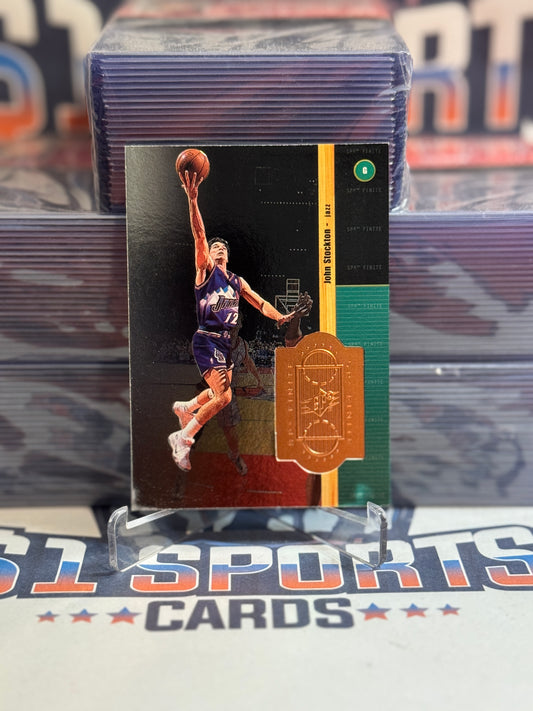 1998 Upper Deck SPx Finite (2,310/10,000) John Stockton #45