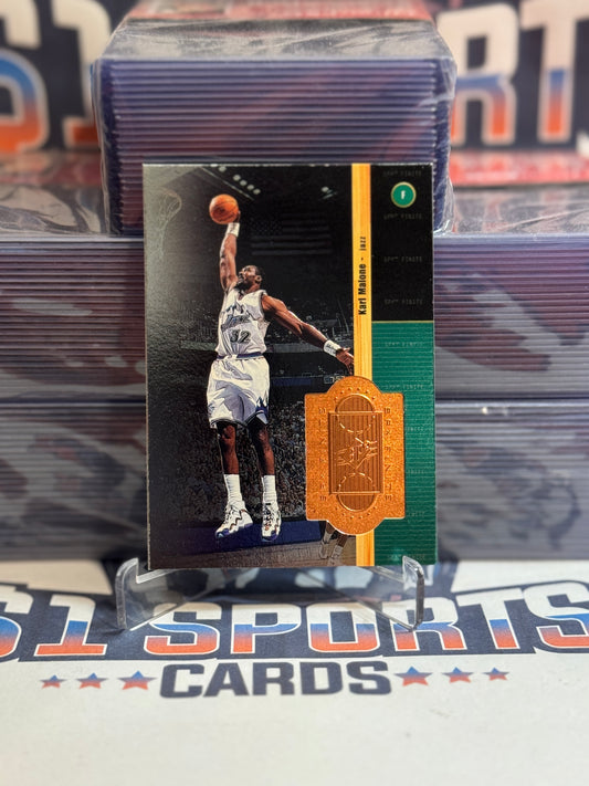 1998 Upper Deck SPx Finite (8,208/10,000) Karl Malone #81