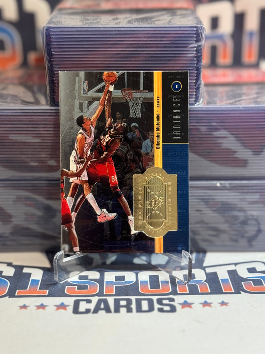 1998 Upper Deck SPx Finite (Radiance 2,967/5,000) Dikembe Mutombo #59