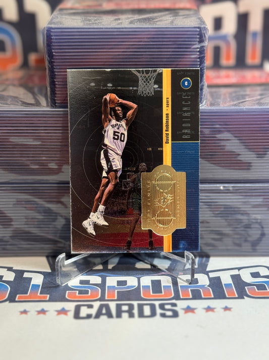 1998 Upper Deck SPx Finite (Radiance 3,123/5,000) David Robinson #33
