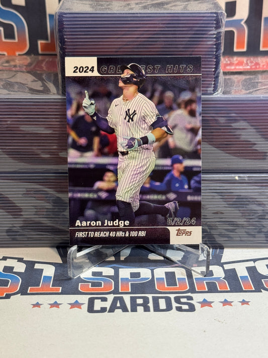 2025 Topps (Greatest Hits) Aaron Judge #GH-1