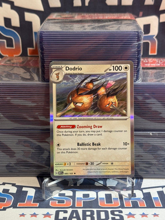 Pokemon TCG: Scarlet & Violet 151 - Dodrio (Holo, Rare) #85