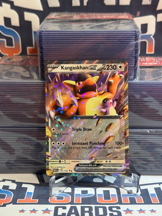 Pokemon TCG: Scarlet & Violet 151 - Kangaskhan EX (Double Rare) #115