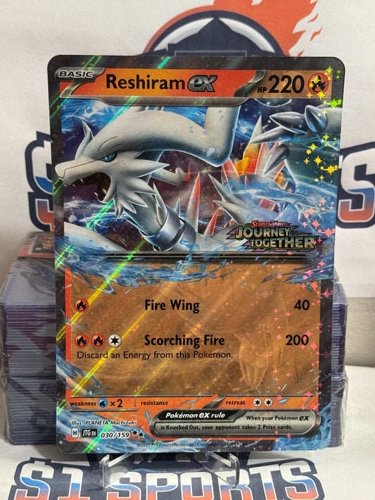 Pokemon TCG: Reshiram EX (Oversized, SC Stamped, Double Rare) #30