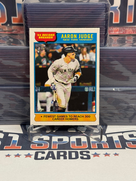 2025 Topps Heritage (Record Breaker) Aaron Judge #3