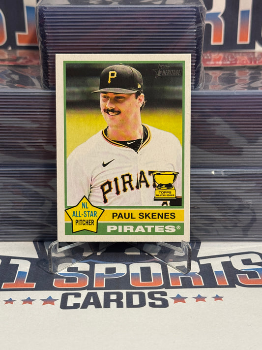 2025 Topps Heritage (Rookie Cup, All-Star) Paul Skenes #60