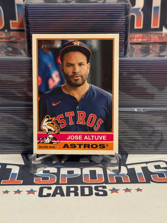 2025 Topps Heritage Jose Altuve #56