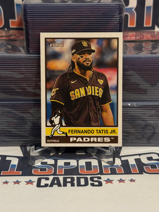 2025 Topps Heritage Fernando Tatis Jr. #118