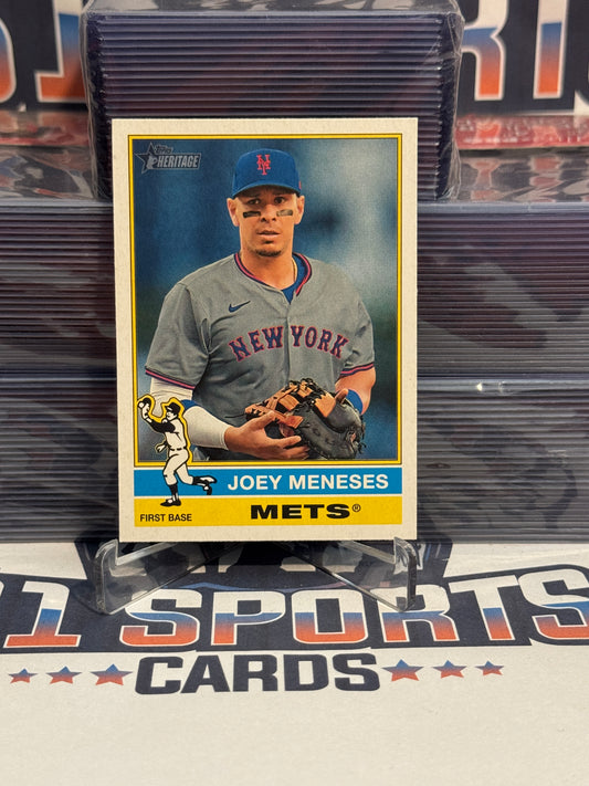2025 Topps Heritage (Short Print) Joey Meneses #495