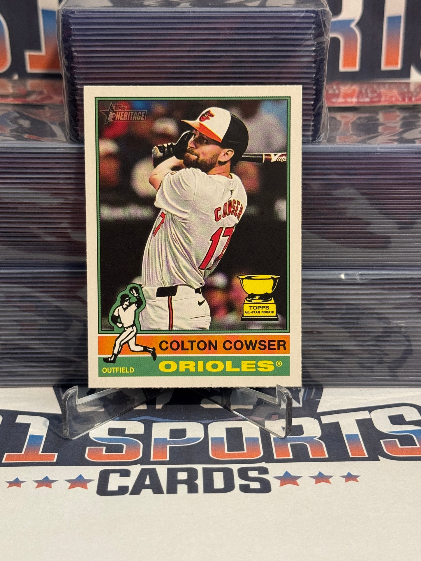 2025 Topps Heritage (Rookie Cup) Colton Cowser #245