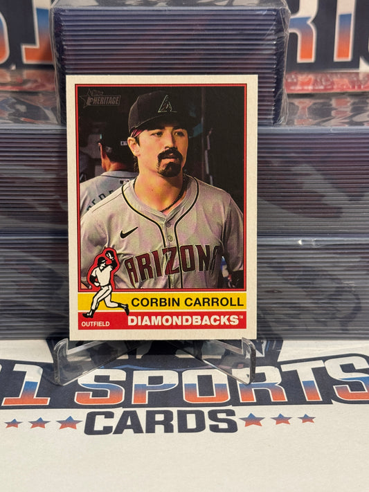 2025 Topps Heritage Corbin Carroll #232