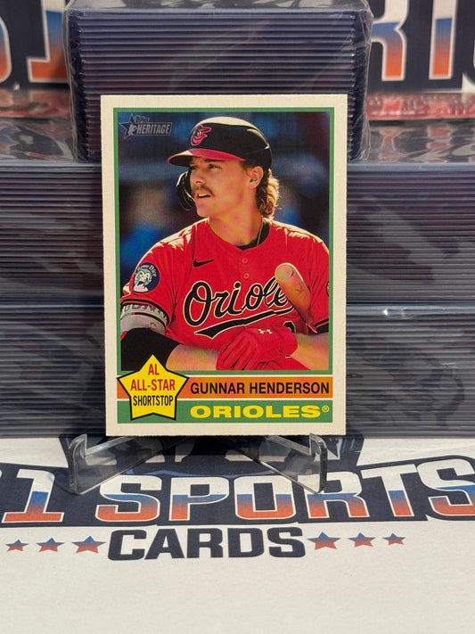 2025 Topps Heritage (All-Star) Gunnar Henderson #174