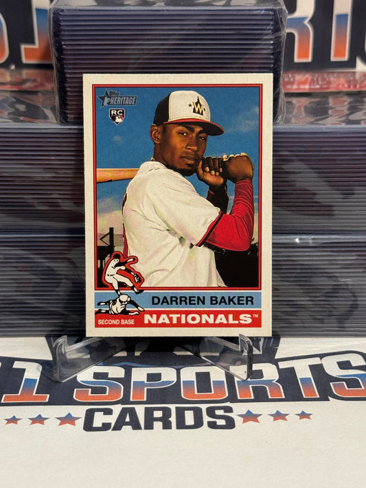 2025 Topps Heritage Darren Baker Rookie #301
