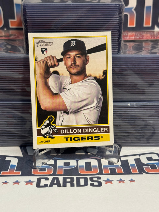 2025 Topps Heritage Dillon Dingler Rookie #130