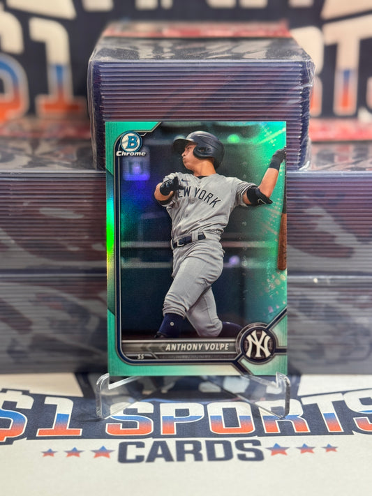 2022 Bowman Chrome Prospects (Teal Refractor 78/125) Anthony Volpe #BCP-182