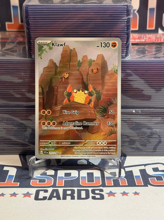 Pokemon TCG: Scarlet & Violet - Klawf (Ultra Rare) #217