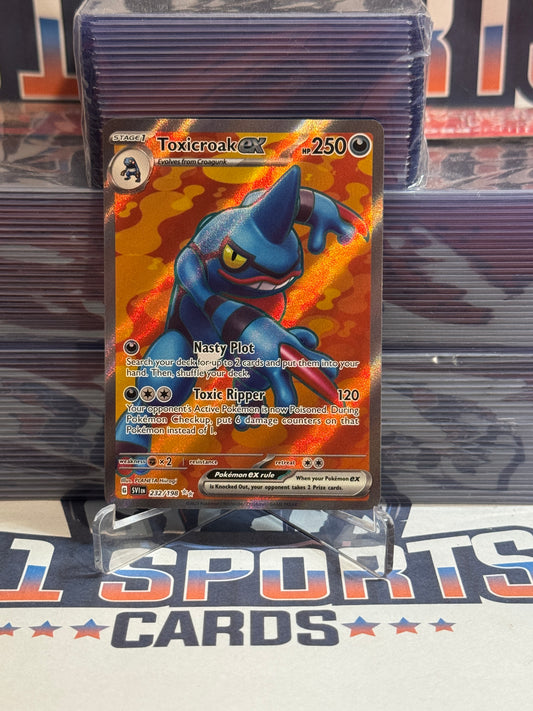 Pokemon TCG: Scarlet & Violet - Toxicroak EX (Ultra Rare) #232