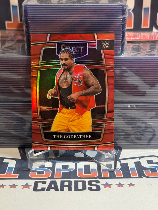 2022 Panini Select WWE (Red Prizm 92/249) The Godfather #9