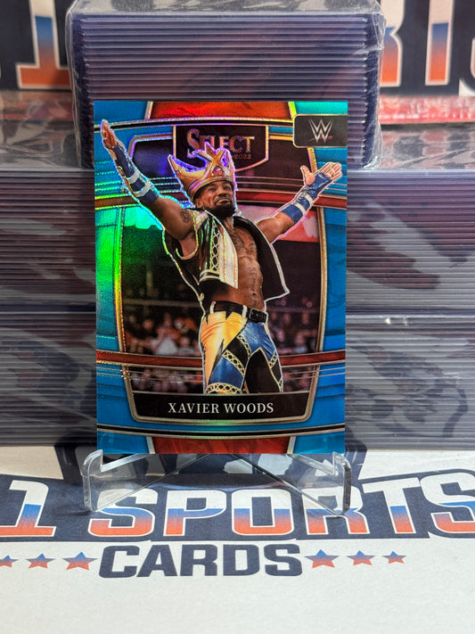 2022 Panini Select WWE (Teal Prizm 111/299) Xavier Woods #42