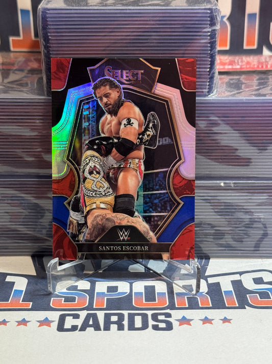 2023 Panini Select WWE (Tri-Color Prizm 8/49) Santos Escobar #155