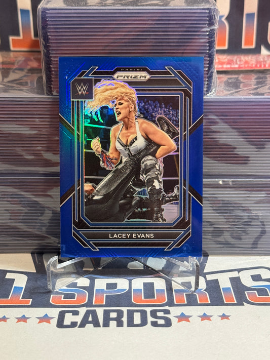 2023 Panini Prizm WWE (Blue Prizm 189/199) Lacey Evans #158