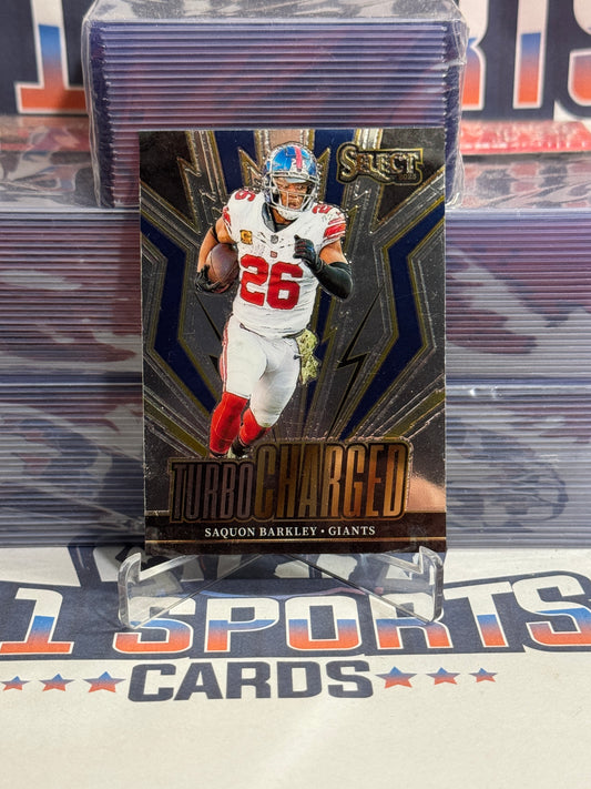 2023 Panini Select (Turbocharged) Saquon Barkley #TUR-SBA