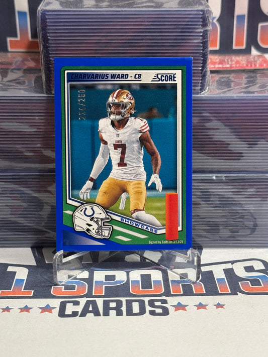 2025 Score (Blue 224/250) Charvarius Ward #147