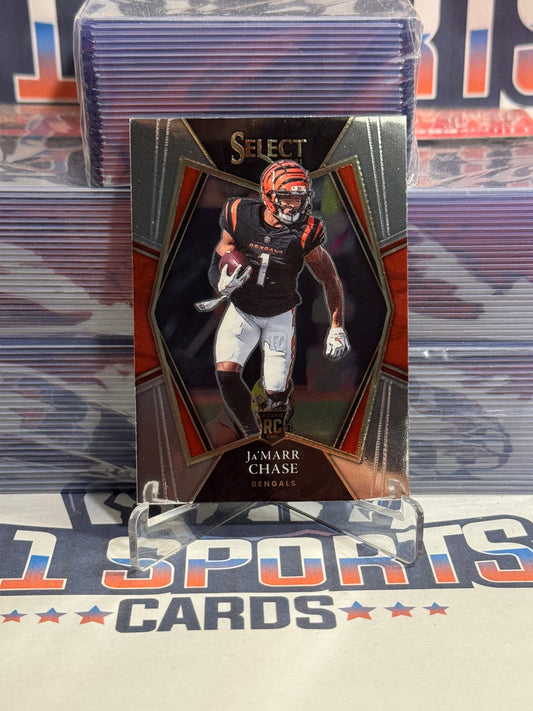 2021 Panini Select (Premier Level) Ja'Marr Chase Rookie #147