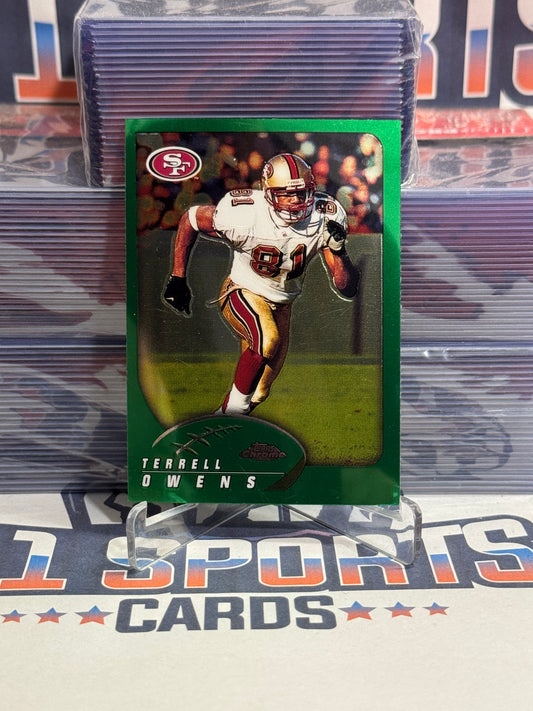 2002 Topps Chrome Terrell Owens #25