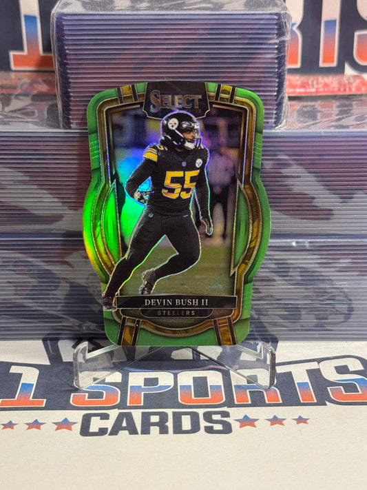 2022 Panini Select (Green Die Cut Prizm 64/299) Devin Bush #218