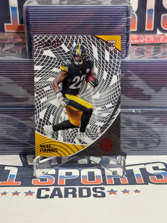 2021 Panini Chronicles (Red, Clear Vision 161/199) Najee Harris Rookie #CVR-14