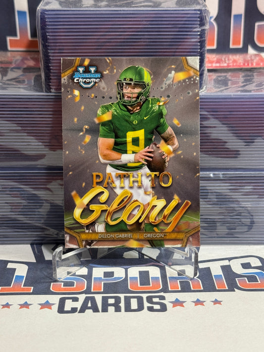 2024 Bowman Chrome University (Path to Glory) Dillon Gabriel #PG-12