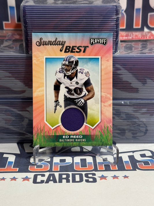 2021 Panini Playoff (Sunday Best Relic) Ed Reed #SBE-EDR