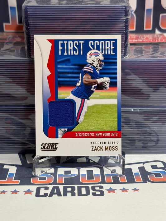 2021 Score (First Score Relic) Zack Moss #FS21